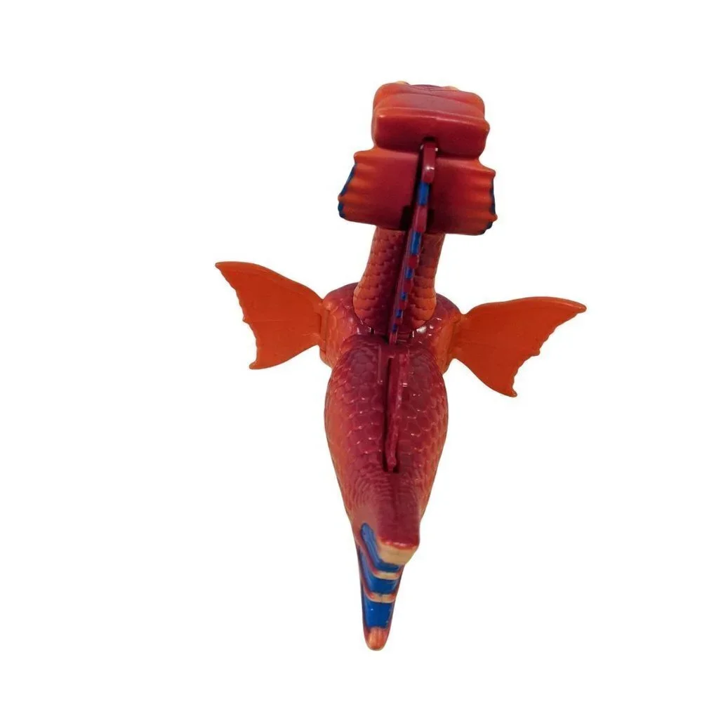 IMAGINEXT SEA SERPENT BEAST FISHER PRICE WATER DRAGON‎ ORANGE 7